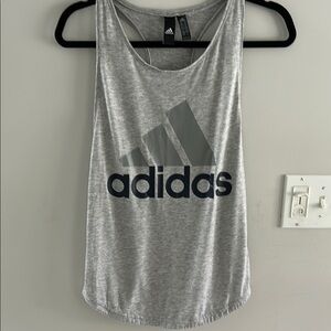 Adidas Gray Sleeveless Tank Top